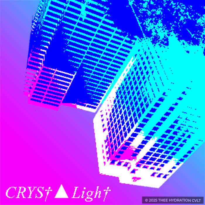 song artwork created for the SPIRITSHRINE release CRYS†▲Ligh†