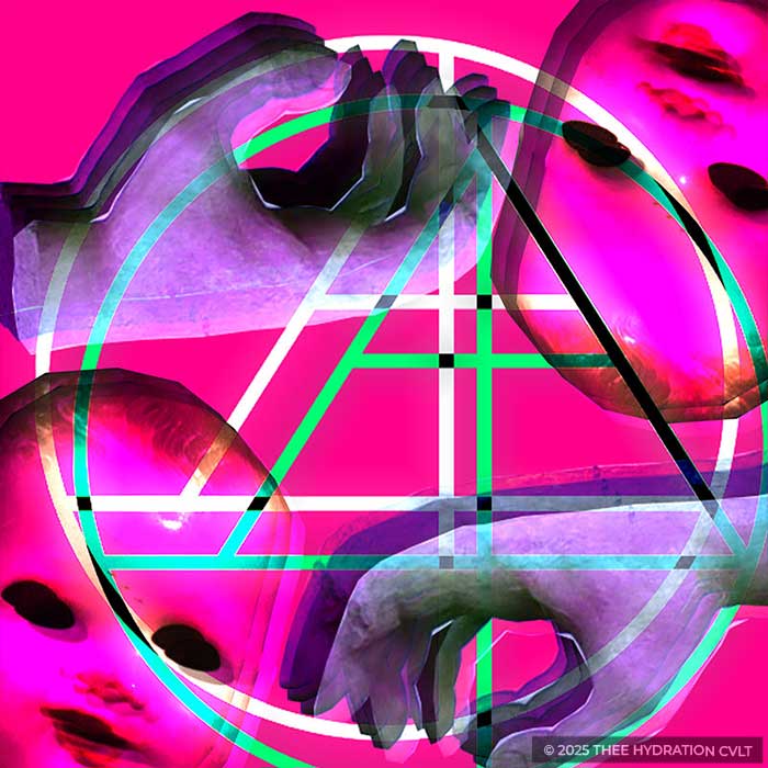 song artwork created for the SPIRITSHRINE release h3ll w33ps 4 h3r