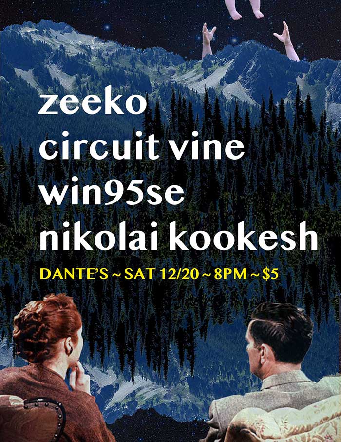 seattle noise show poster by m.purtlebaugh