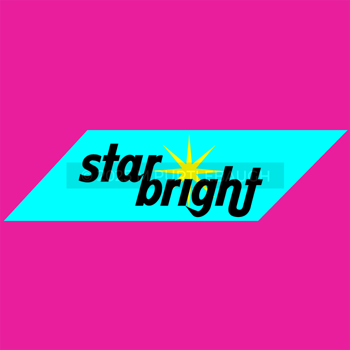 retro starbright logo by m.purtlebaugh